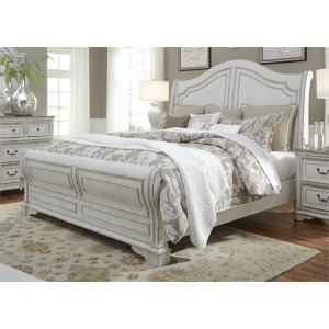 Magnolia Manor Queen Sleigh Bed