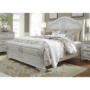 Magnolia Manor Queen Sleigh Bed