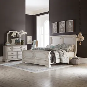 King Sleigh Bed
