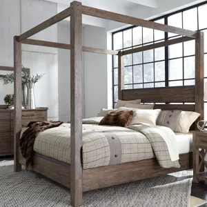 King California Canopy Bed