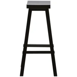 Creations 30 Inch Sawhorse Barstool - Black (RTA)