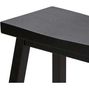 Creations 30 Inch Sawhorse Barstool - Black (RTA)