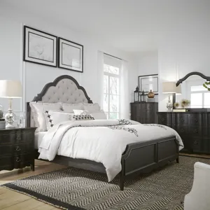 King Upholstered Bed