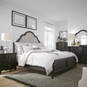Queen Upholstered Bed