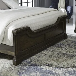 King Panel Footboard, Cherry