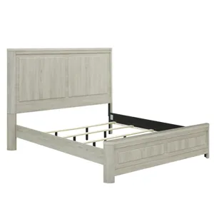 Modern Play Queen Panel Bed, Dresser &amp; Mirror, Night Stand