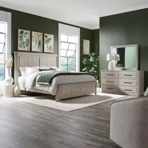 Modern Play Queen Panel Bed