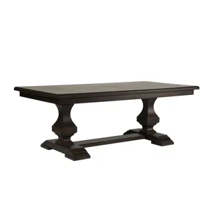 5 Piece Double Pedestal Table Set
