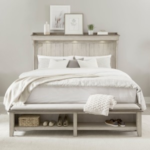 Ivy Hollow King Mantle Storage Bed