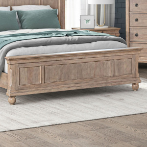 Rustic Traditions Queen Panel Footboard