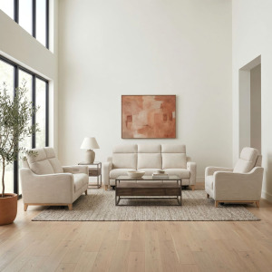 Como Sofa w/ Loveseat & Recliner
