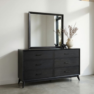Century Modern Dresser & Mirror