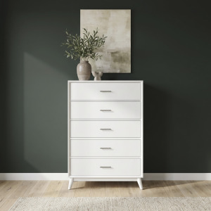 Century Modern 5 Drawer Chest