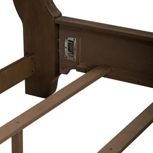 Americana Farmhouse Cali King Sleigh Bed Rails