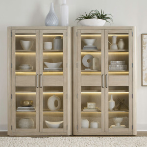 South Bend 2 Piece Bunching Cabinet Set