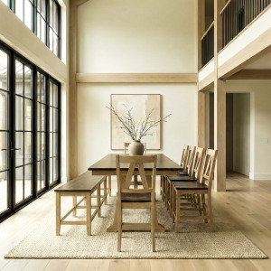 Lindsey Farm 8 Piece Counter Height Table Set