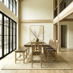 Lindsey Farm 8 Piece Counter Height Table Set