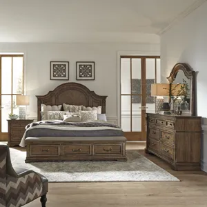 Queen Storage Bed