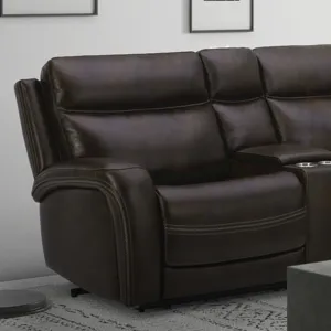 Blair L Arm Recliner P2 & ZG - Cognac