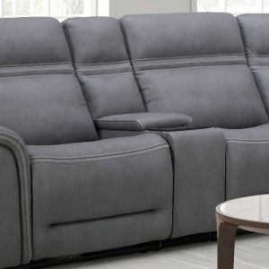 Cooper Armless Chair - Blue Gray