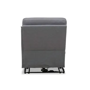 Cooper Armless Recliner P3 & ZG - Blue Gray