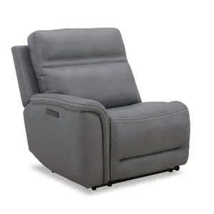 Cooper L Arm Recliner P3 & ZG - Blue Gray