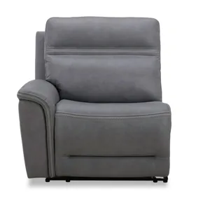 Cooper L Arm Recliner P3 & ZG - Blue Gray