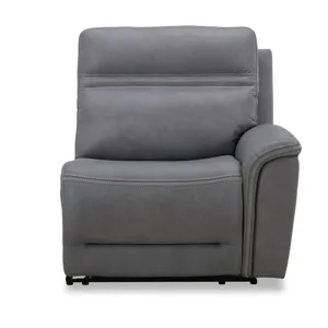 Cooper R Arm Recliner P3 & ZG - Blue Gray