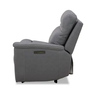 Cooper R Arm Recliner P3 & ZG - Blue Gray