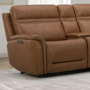 Cooper Armless Recliner P3 & ZG - Camel