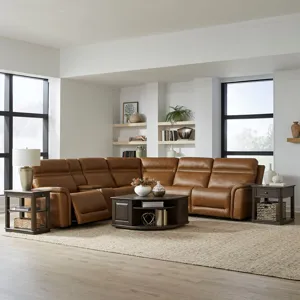 Cooper R Arm Recliner P3 & ZG - Camel