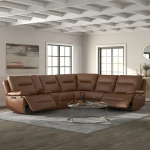 Cameron Armless Chair -  Saddle