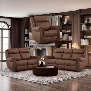 Carlton Sofa w/ Loveseat & Recliner