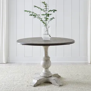 Cottage Lane Drop Leaf Single Pedestal Base