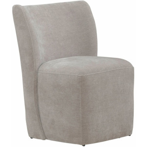 Accent Dining Chair w/ Casters - Truffle