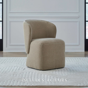 Truffle Accent Dining Chairs - Set of 4