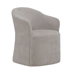 Accent Dining Chair w/ Casters - Truffle