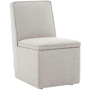 Accent Dining Accent Storage Dining Chair w/ Casters