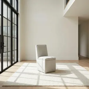 Accent Dining Accent Storage Dining Chair w/ Casters