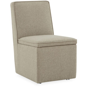 Accent Dining Accent Storage Dining Chair w/ Casters