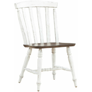 Al Fresco Slat Back Side Chair (RTA)