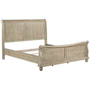 Rustic Traditions King California Sleigh Bed