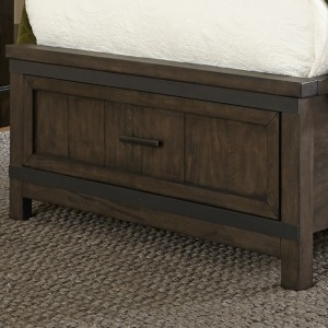 Thornwood Hills Full Storage Footboard
