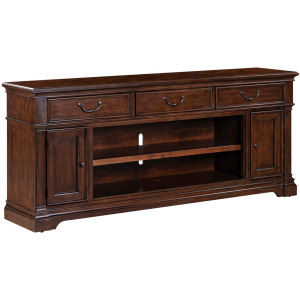 84 Inch TV Console w/ Fireplace option