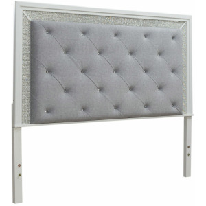 Reflections King Uph Panel HB w/ Lights