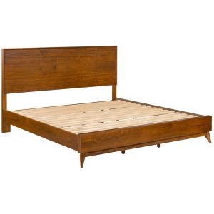 Century Modern King Platform Bed
