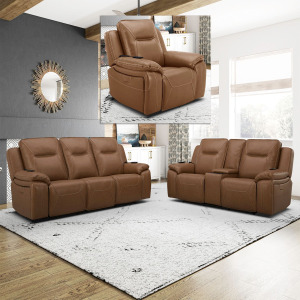 Callihan Sofa w/ Loveseat & Recliner