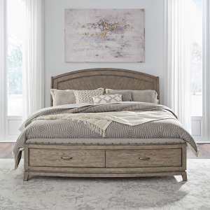 Avalon King California Panel Storage Bed