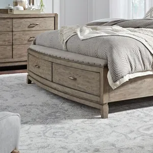 Avalon Cal King Storage Footboard w/ Slatroll