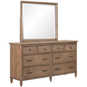 Hickory Grove Dresser & Mirror